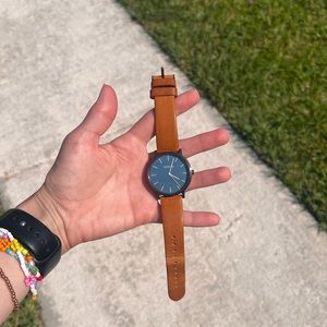 Tan Nixon Watch